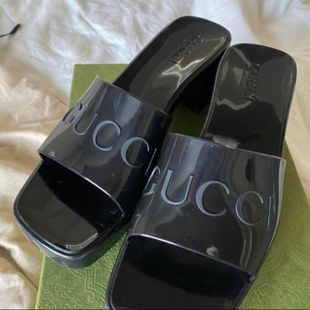 Gucci Rubber Sandals